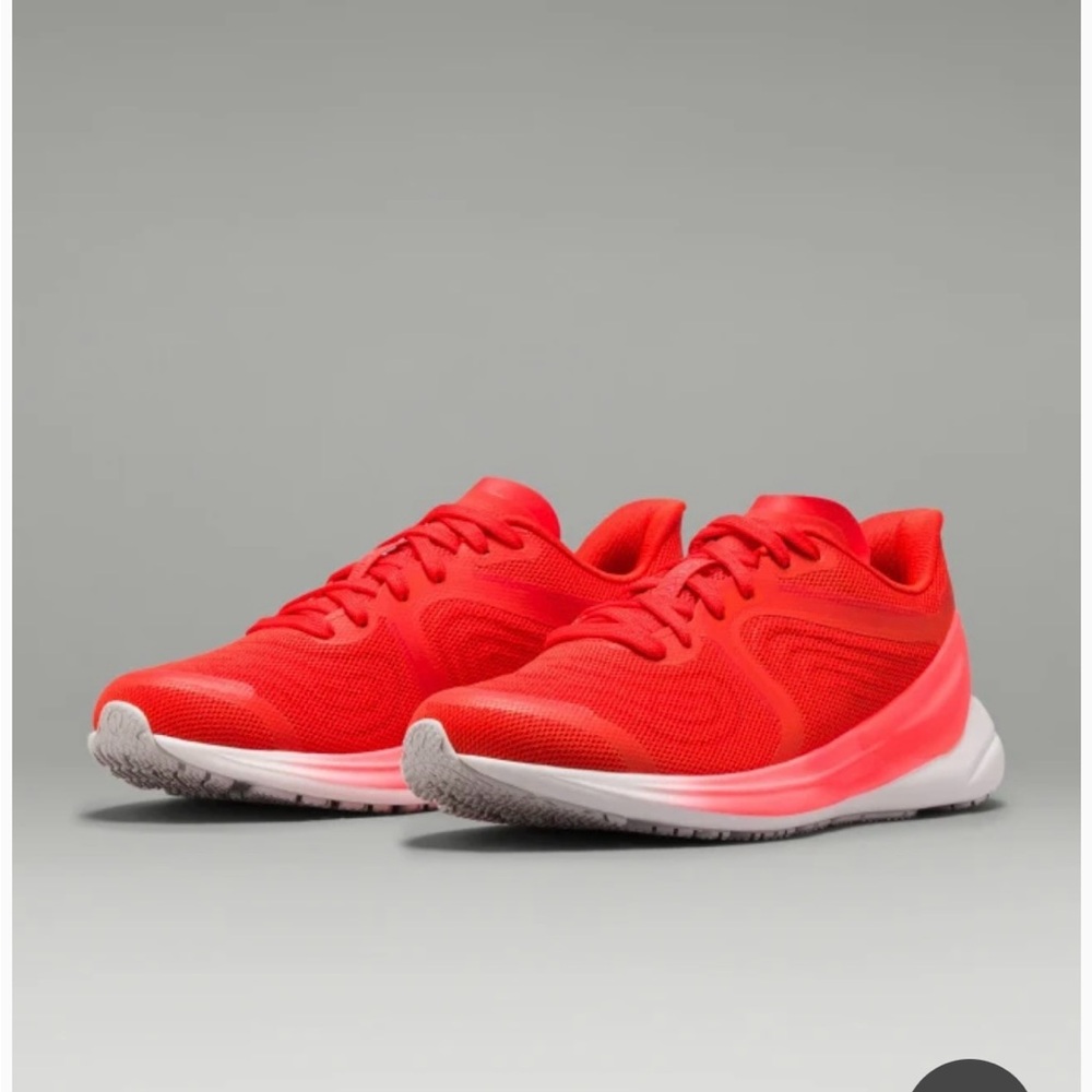 Lululemon Athletica Red Athletic Shoes Sleek Modern Design